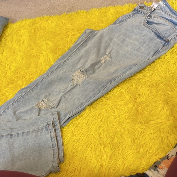 Roebuck & Co Skinny Jeans EUC 8 Stretchy - Picture 3 of 13